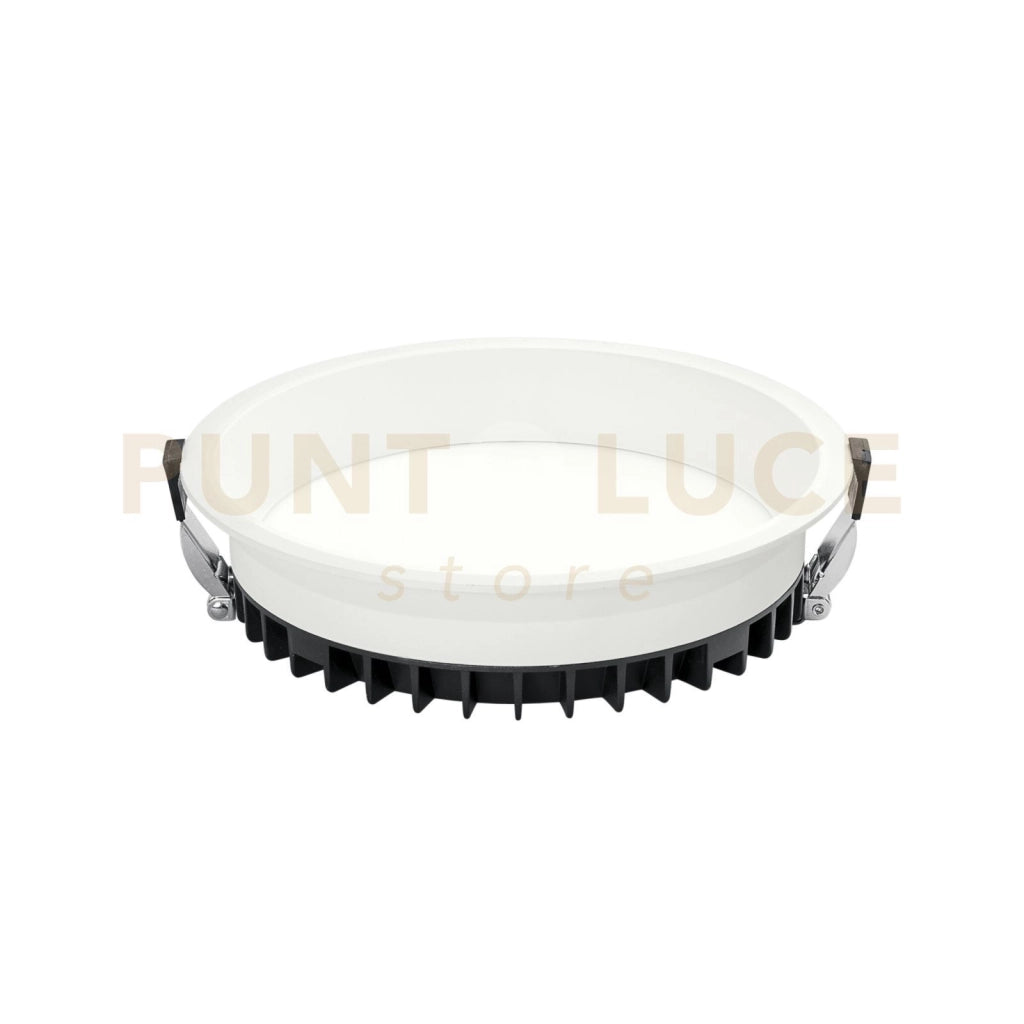 INC-XANTO-C-R220 INCASSO LED XANTO BIANCO TONDO 30W 3000LM 3000K 22X5,5CM
