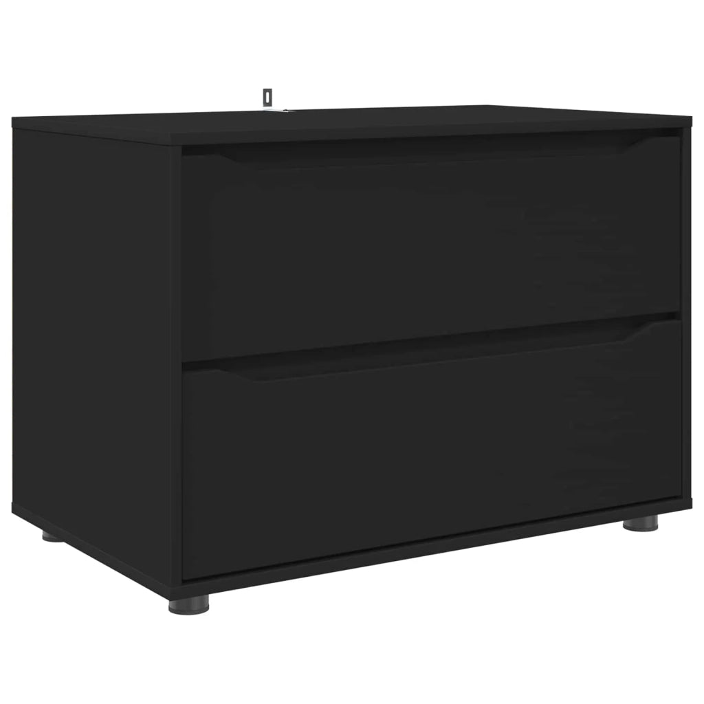 Armadio Nero 80 x 48 x 57 cm Legno multistrato 888818