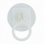 Trade Shop - Set 2 Pz Sollevatore Per Coperchio Wc Copriwater Adesivo Ad Anello Bianco 87628 -