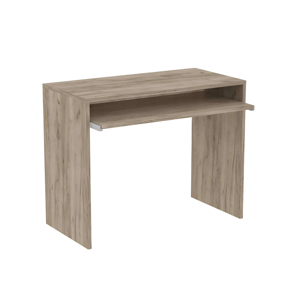 Scrivania con porta tastiera in Legno Composito cm 90x79x45 - ROD