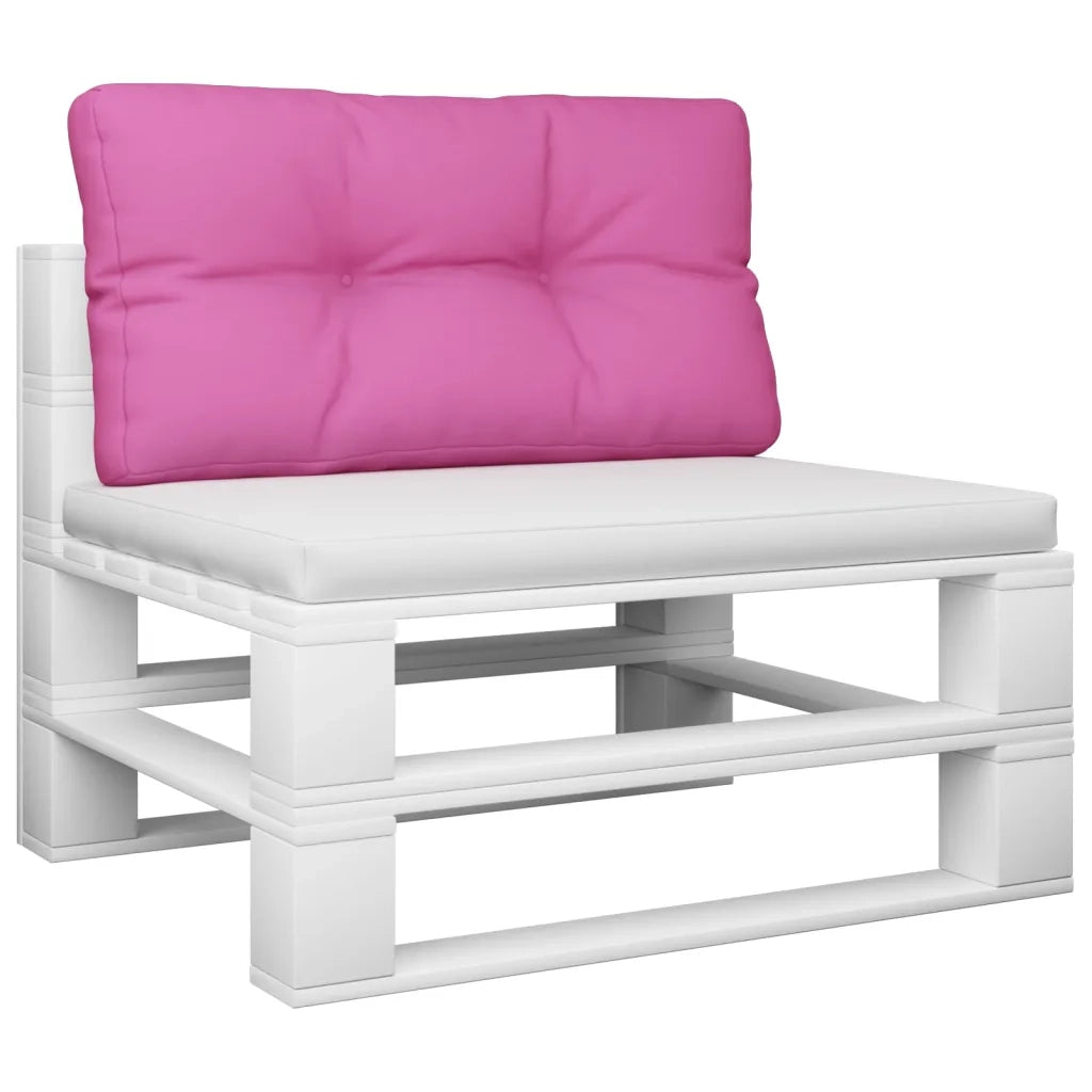 Cuscino per Pallet Rosa 80x40x12 cm in Tessuto 360621