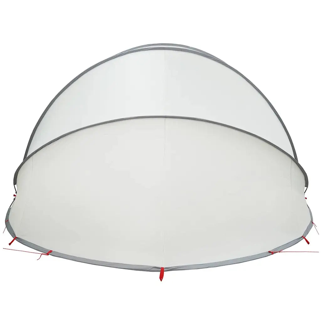 Dome Piscina Grigio e arancione 546 x 516 x 250 cm
