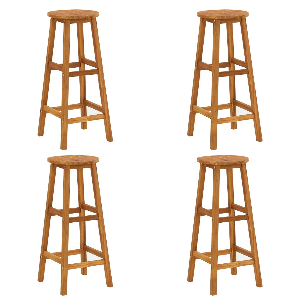 Set da Bar da Giardino 5 pz in Legno Massello di Acacia 3154389
