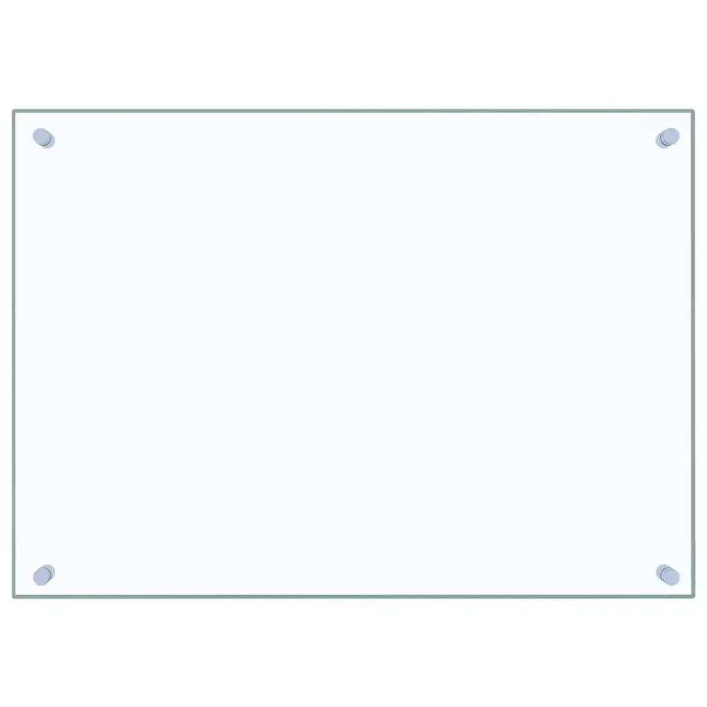 Paraschizzi per Cucina Trasparente 70x50 cm in Vetro Temperato CFW3507376