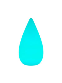 Lampada tavolo da Esterno   in Plastica Bianco