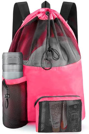 Borsa da nuoto con corda di trasporto, grande borsa da piscina, borsa da bagno unisex impermeabile.
