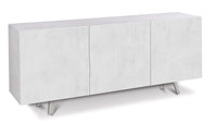 Mobile 3 Ante 174x70x41 cm Ossido Bianco