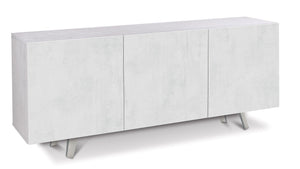 Mobile 3 Ante 174x70x41 cm Ossido Bianco