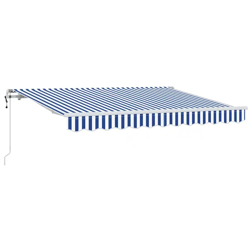 Tenda Retrattile Blu 250 x 200 cm Tessuto 3329353