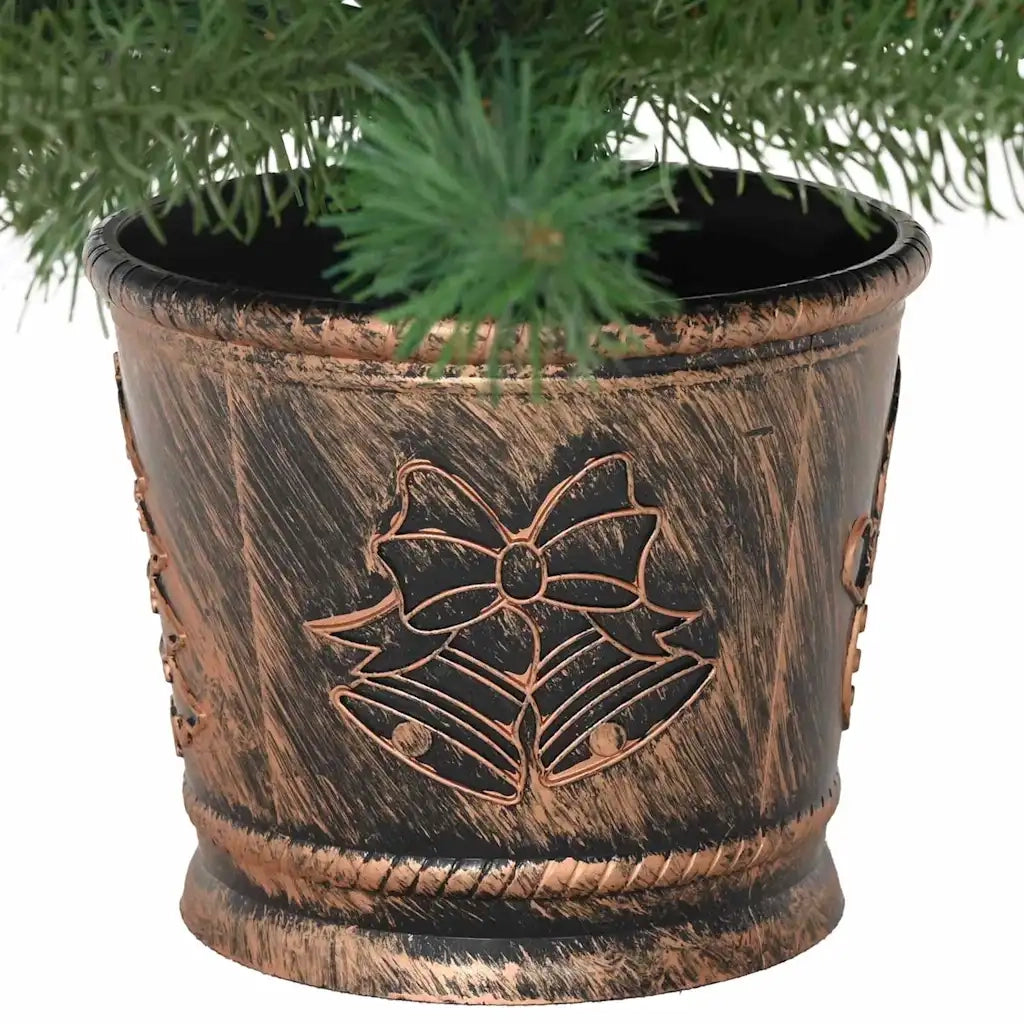 Albero di Natale artificiale con 150 LED Verde 65 cm PE e PVC 3397298