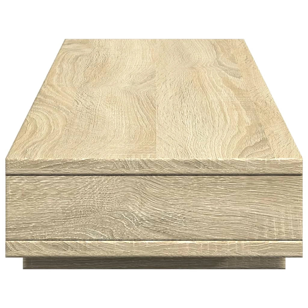 Supporto per monitor Sonoma scrivania/tavolo 100 x 27 x 15 cm legno ingegnerizzato marrone 02_0044978