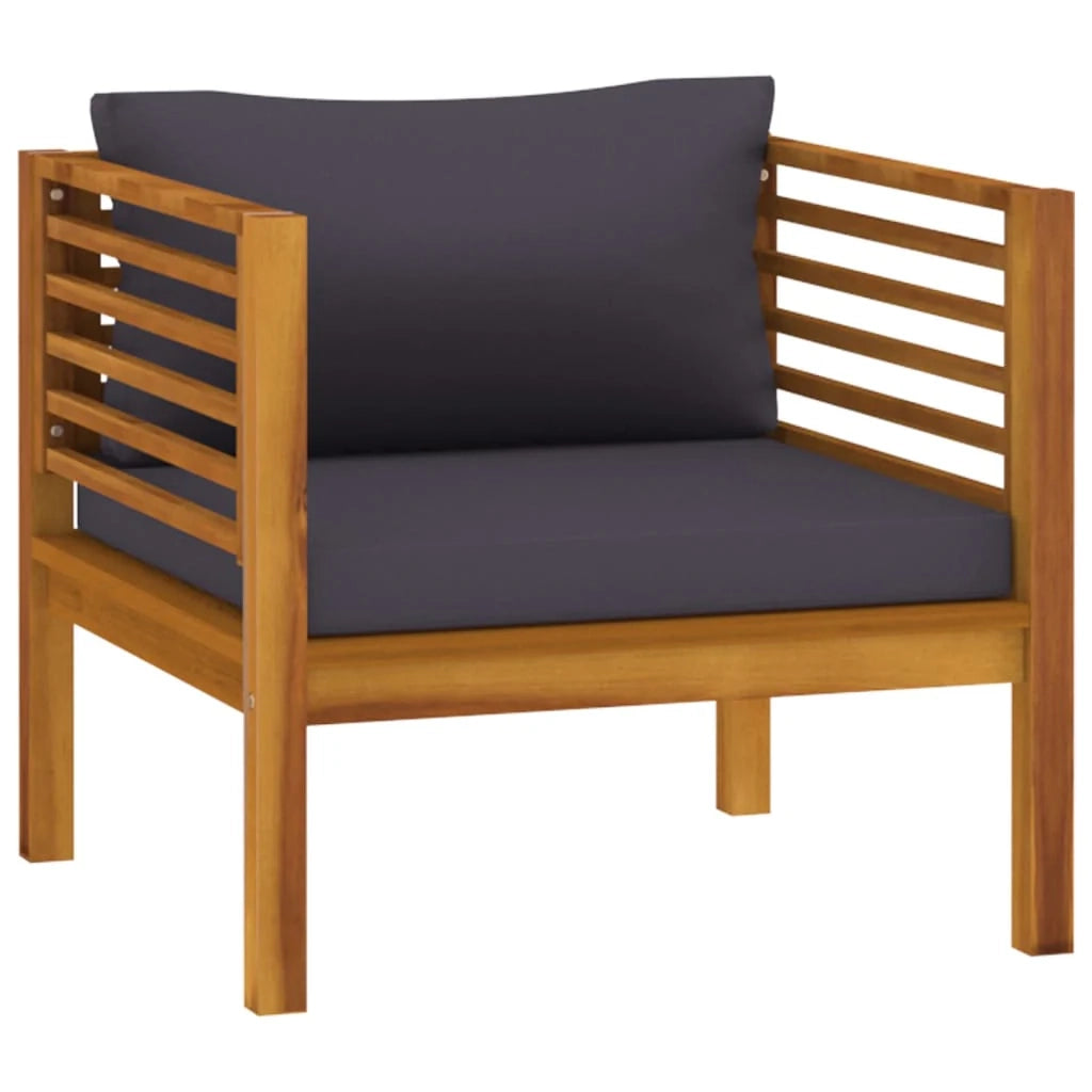 Set di mobili da giardino mobili da esterno 7 pezzi con cuscini legno massello di acacia 02_0017057