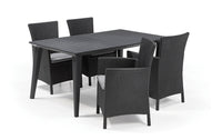 Poltrona da Giardino 62x60x89 cm in Resina Keter Iowa Dining Chari Antracite