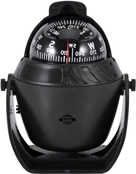 Compasso elettronico per barche - Strumento di navigazione - Illuminazione a LED - Rotativo - Attività all'aperto - Adatto per barche e campeggio - Alta qualità