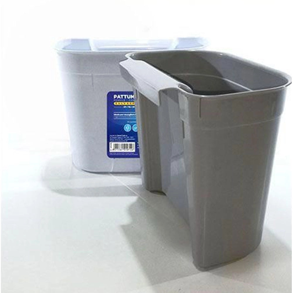 Trade Shop - Pattumiera Cestino Da Cucina Portaoggetti Salvaspazio Da Appendere Compatto 27x16xh21cm -