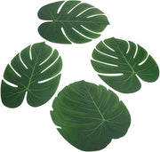 Decorazioni di Palme da Giungla, 12 pezzi di Palme Tropiche Grandi per Tavola, Festa di Compleanno, Luau Hawaiiano Decorazione di Festa