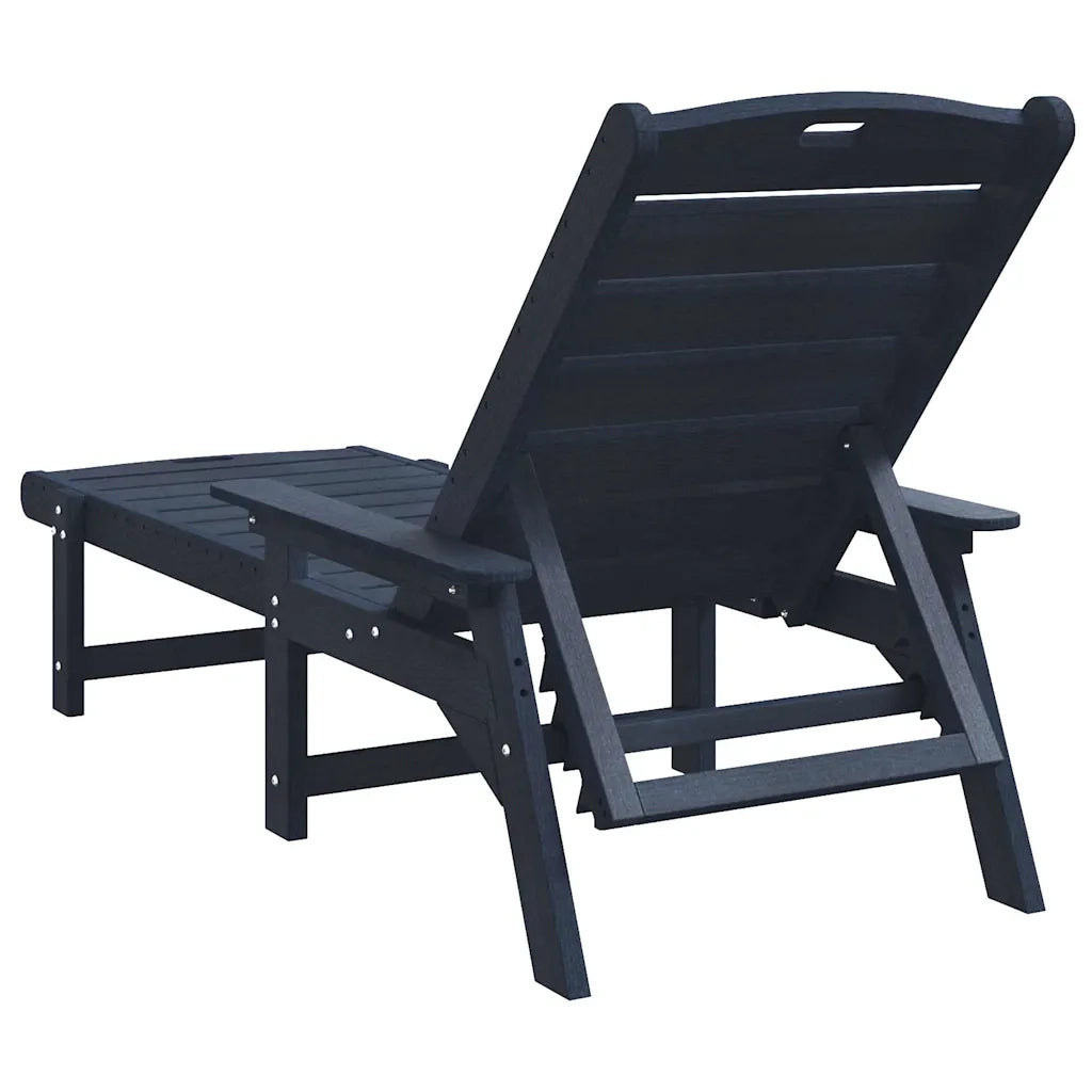 Lettino da sole 2 pcs Navy 195,5 x 53 x 98,5 cm Polietilene 3335851