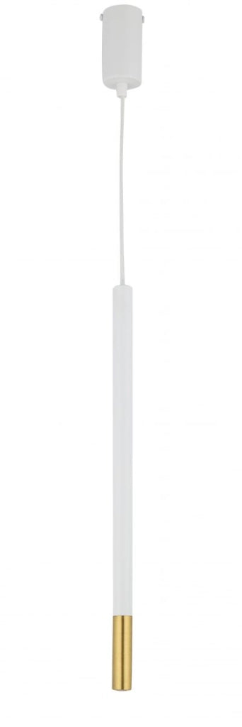 Lampada a sospensione Sopel Due bianco oro G9 Sigma