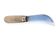 RONCOLA RONCA RONCOLINA COLTELLO MANICO LEGNO PRIMA MISURA 13 CM MADE IN ITALY