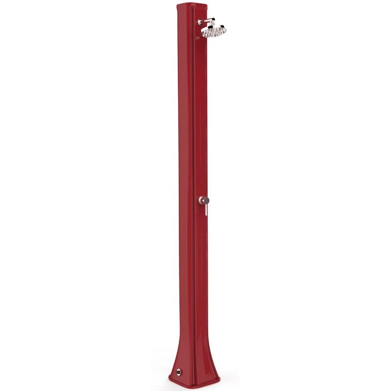 Doccia solare da giardino BIG HAPPY FIVE 40 LITRI, in polietilene - Doccia Solare Da Giardino Big Happy Five 40 Litri, In Polietilene Colore Rosso