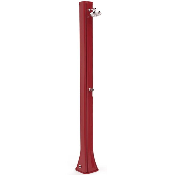 Doccia solare da giardino BIG HAPPY FIVE 40 LITRI, in polietilene - Doccia Solare Da Giardino Big Happy Five 40 Litri, In Polietilene Colore Rosso