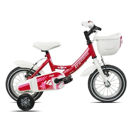Bicicletta legnano 26l9900dc bimba con rotelle cherry glossy
