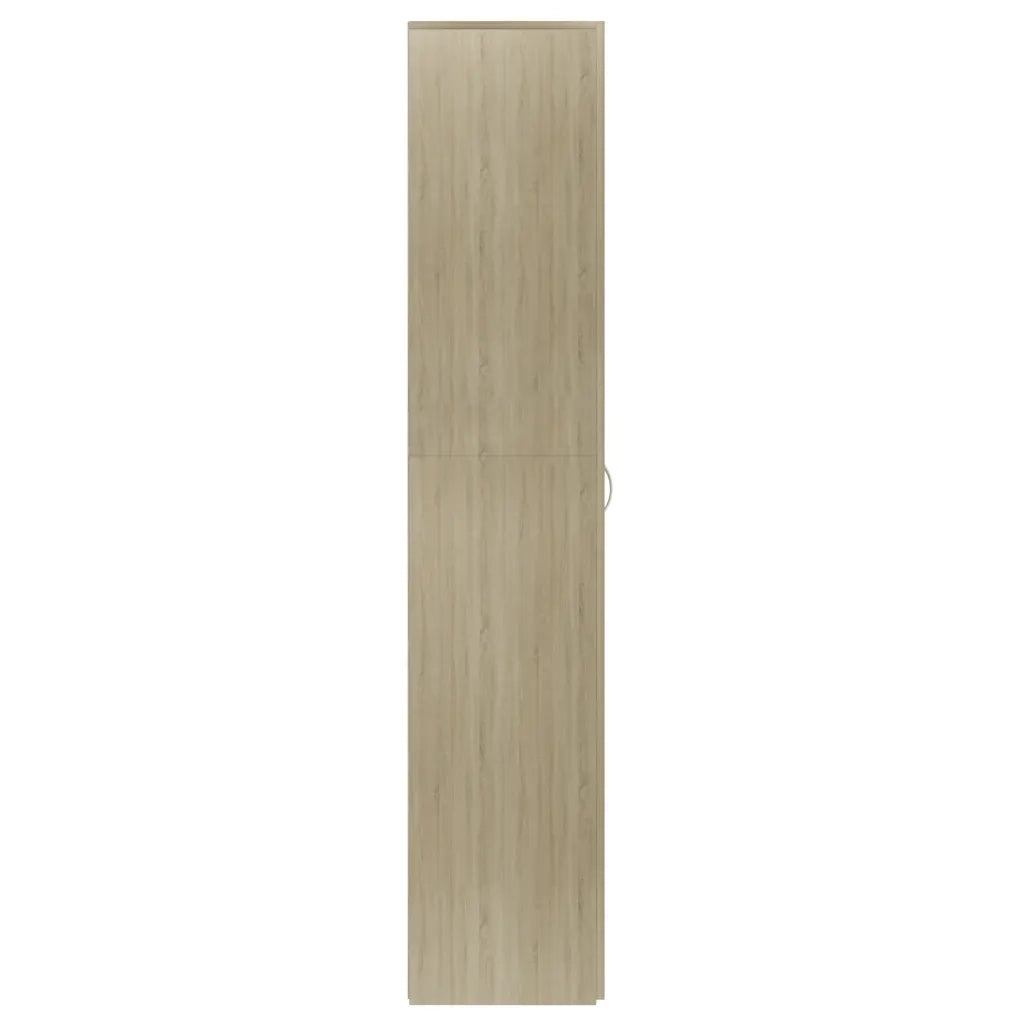 Scarpiera Rovere Sonoma 80x35,5x180 cm in Legno Multistrato 800291