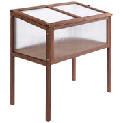 Letto da Giardino in Legno ¨C zephmum ¨C 90x50x93 cm Marrone