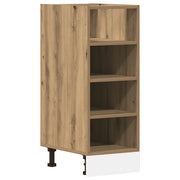 Pensile da cucina | Armadio Inferiore ¡°Riga¡± Rovere Artigianale 30x44,5x81,5 cm