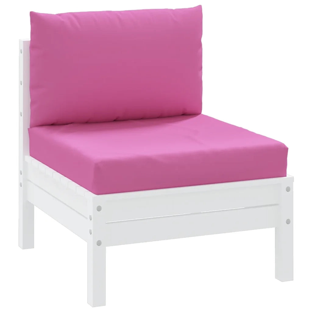 Cuscini per Pallet 2 pz | Cuscini per sedie Rosa in Tessuto Oxford