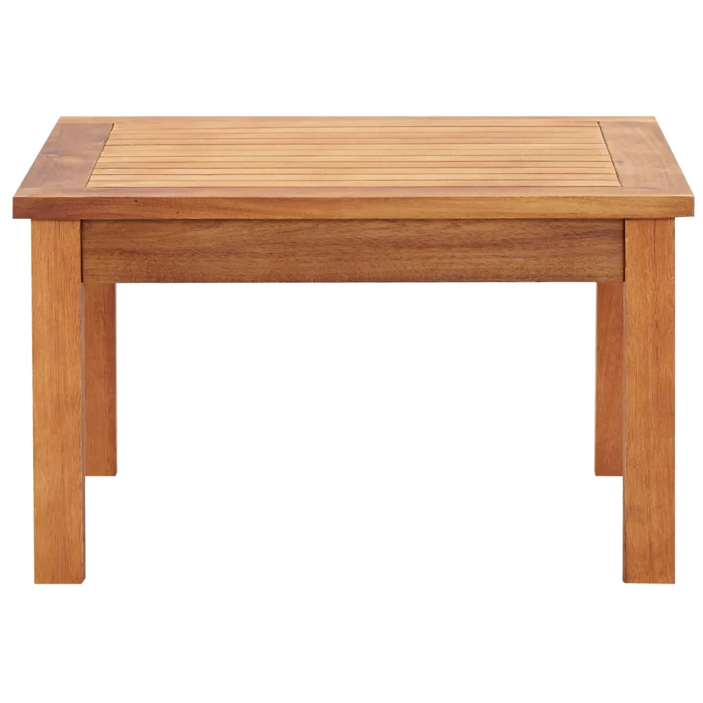 Tavolino da Caffè per Giardino 60x60x36 cm Legno di Acacia 46004