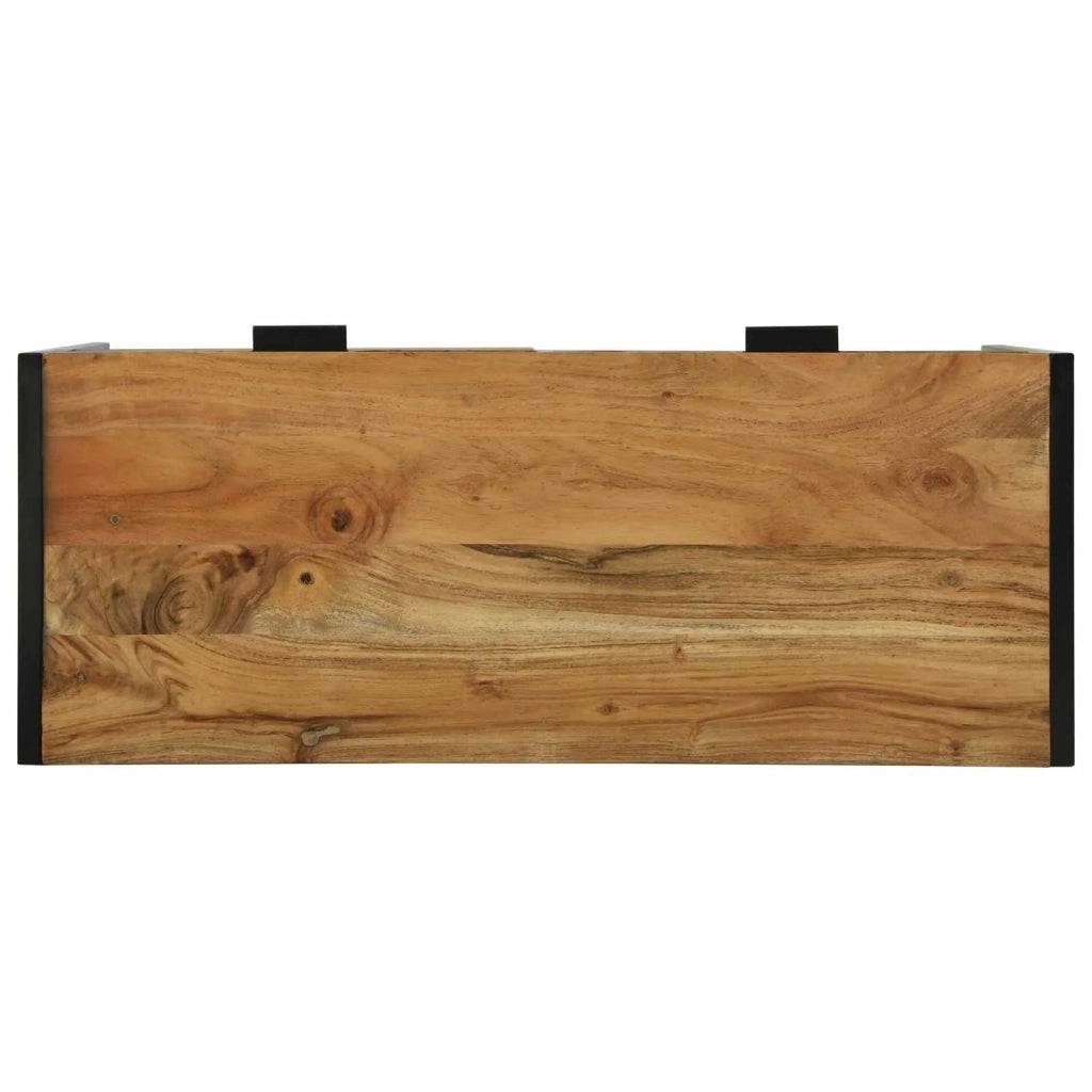 Tavolo consolle con cassetto Marrone 90 x 35 x 75 cm 374106