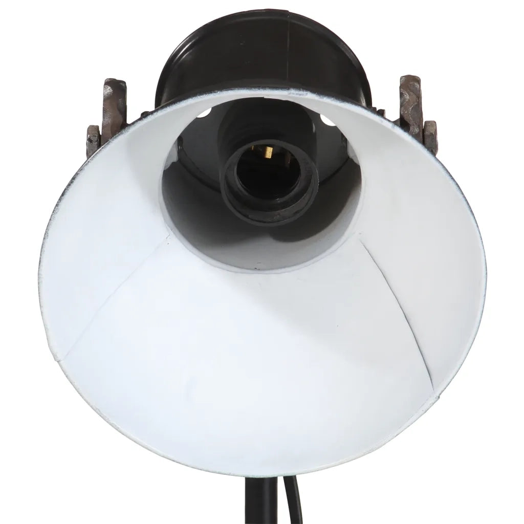 vidaXL Lampada da Terra 25 W Nera 35x35x65/95 cm E27