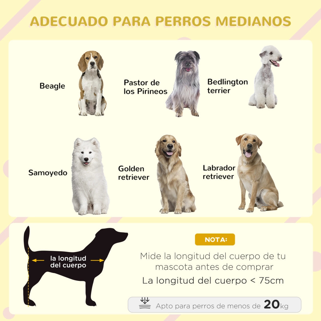 Casetta per Cani Piccoli con Tetto Aprile e Fondo Estraibile ¨C zephmum ¨C 101x66.5x70.5 cm Grigio