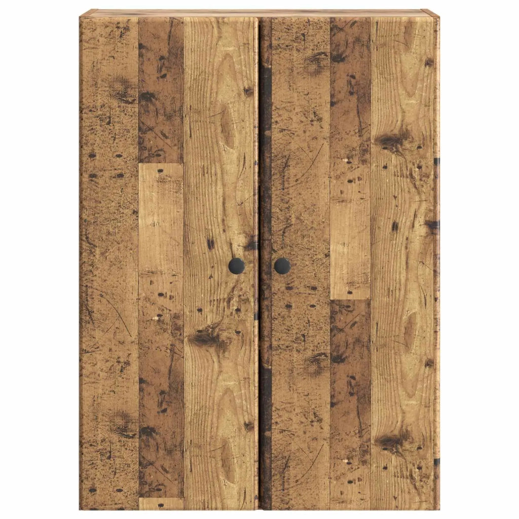 Mobiletto a muro Legno antico 66 x 34,5 x 90 cm