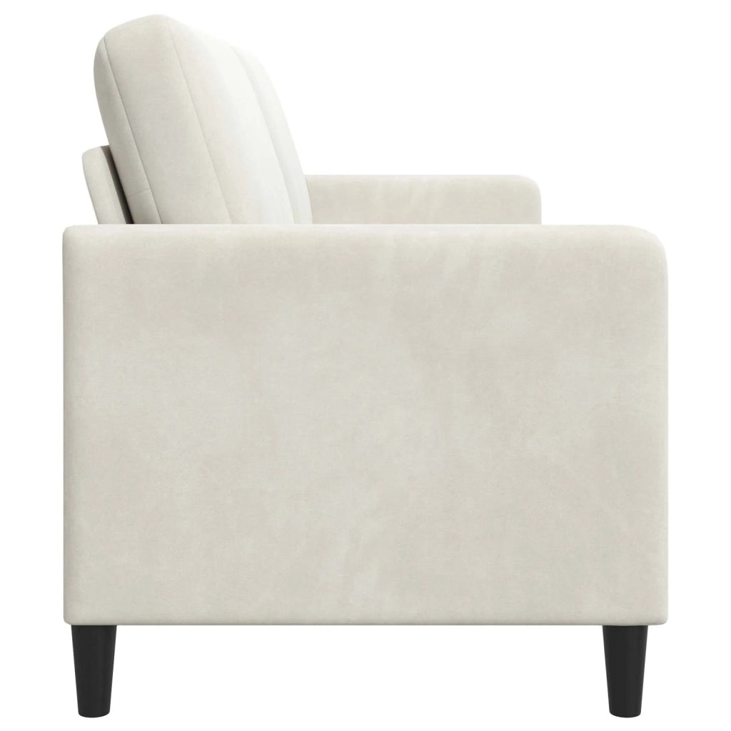 Divano con Storage Crema 192 x 78 x 87 cm Poliestere 42036997
