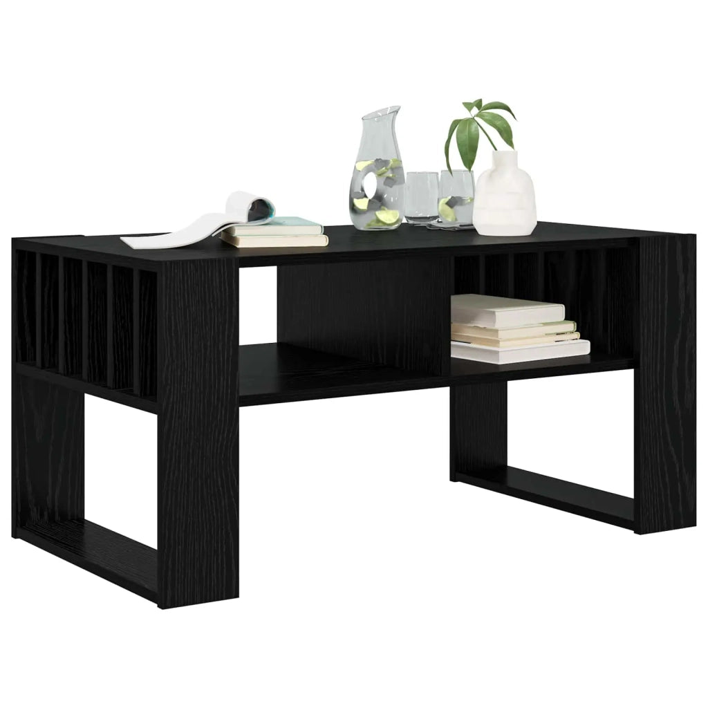 Tavolino da salotto Rovere Nero 92 x 49,5 x 45 cm 8000109