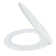 Trade Shop - Copriwater Uf Universale Sedile Wc Water Bagno Forma O Chiusura Ammortizzata Bianco 87644 -