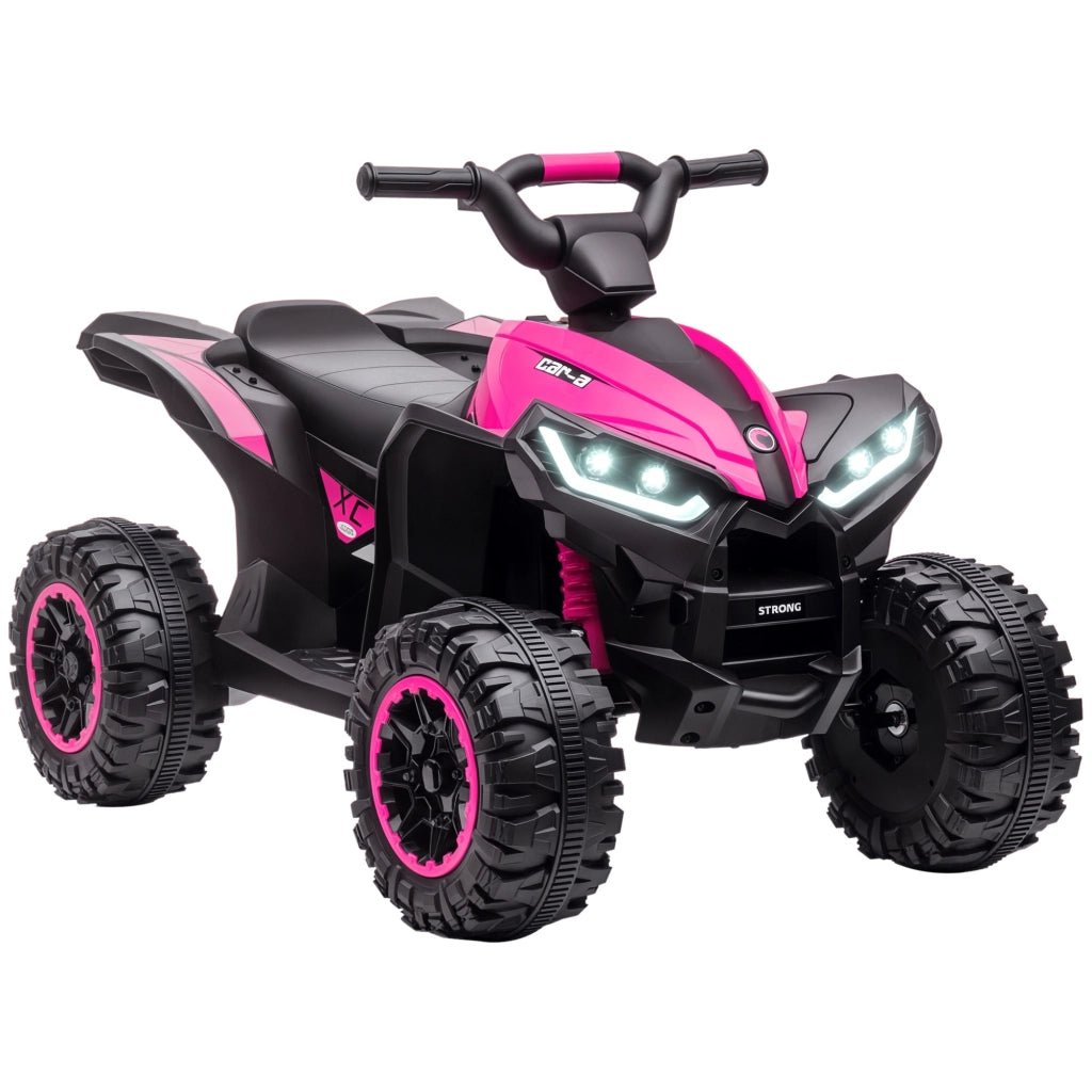 Quad Elettrico per Bambini ¨C Zephmum ¨C Rosa 83x53x55.5 cm