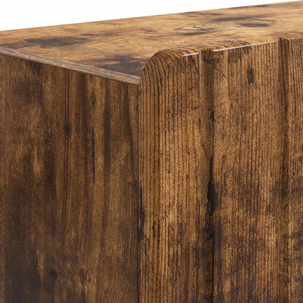 Mobile per scarpe ZWOLLE 59,5 x 39,5 x 91,5 cm Rovere Fumo 896430