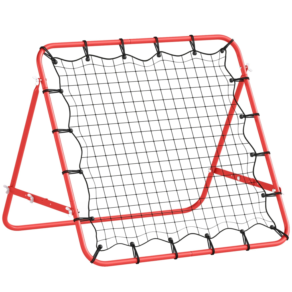 Rete da allenamento in metallo angolo regolabile con corde elastiche ¨C zephmum ¨C 96x80x96