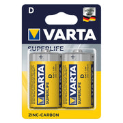 12blister pila torcia superflife 'r20p' pz 2 - 1,5 v - d cod:ferx.8000052nlm