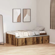 Struttura del letto Legno vecchio 90 x 200 cm Legno multistrato 3335195