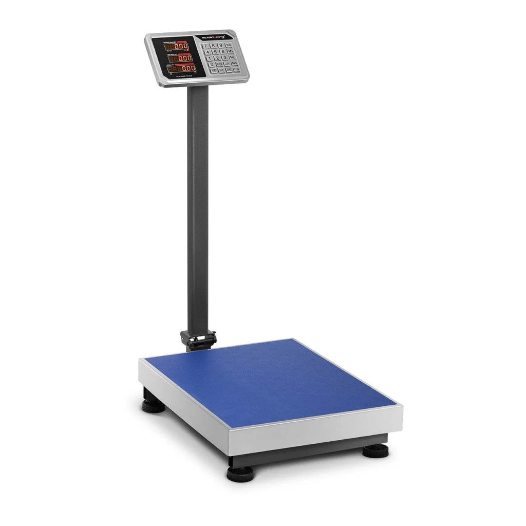 Bilancia a piattaforma - 150 kg / 20 g - 60 x 45 cm - Acciaio inox 14_0000638