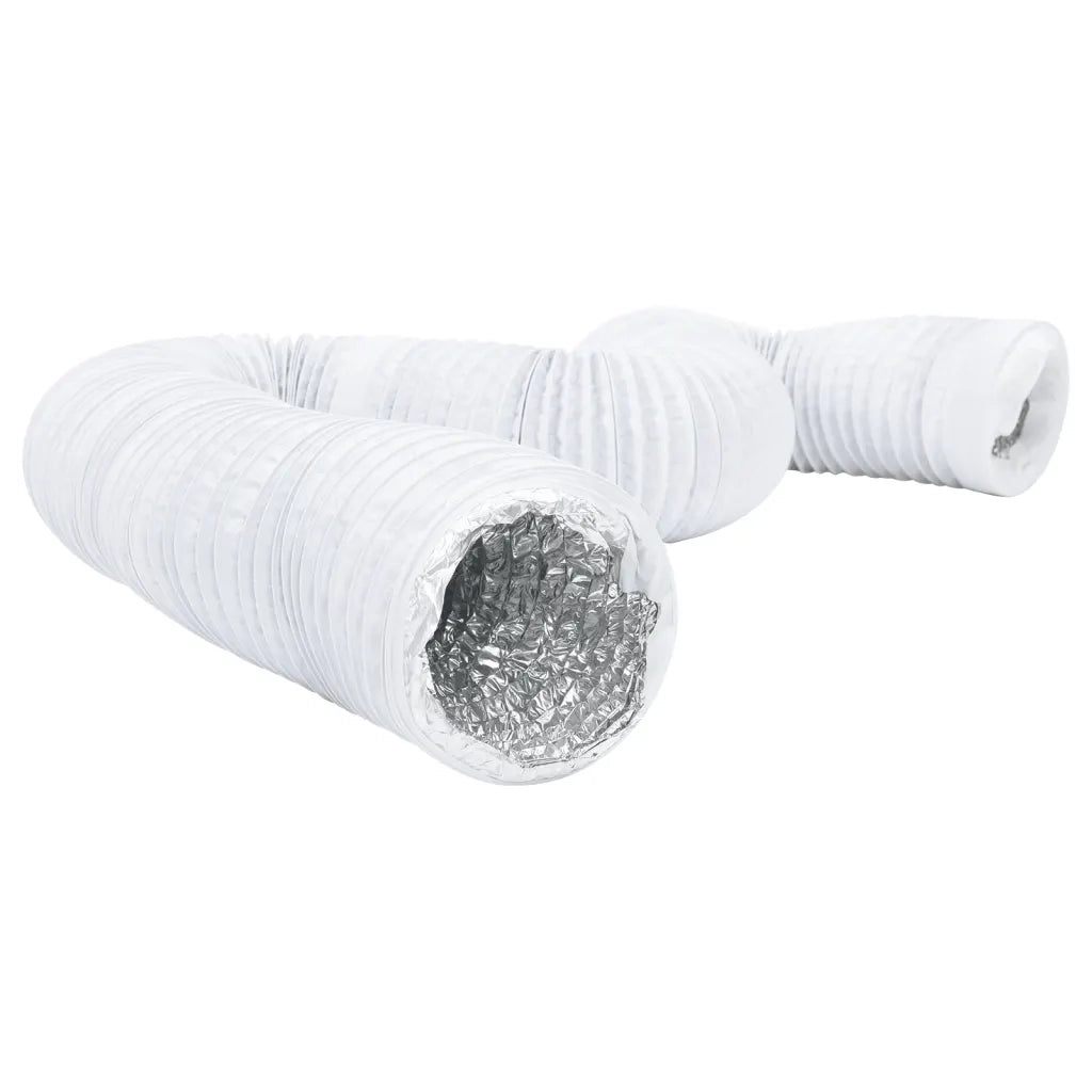 Condotto di Ventilazione in Alluminio e PVC 6 m Ã˜12,5 cm