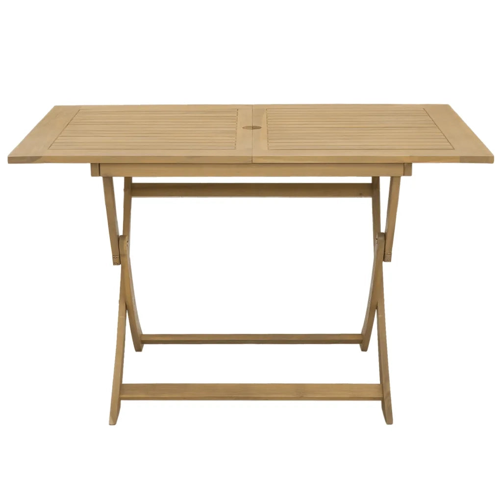 vidaXL Set da Pranzo per Giardino 5 pz in Legno Massello di Acacia