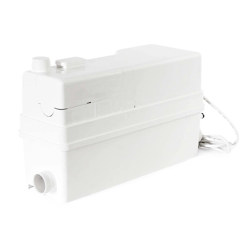 Stazione di sollevamento 4/2 con trituratore WC 800 watt Pompa per acque reflue