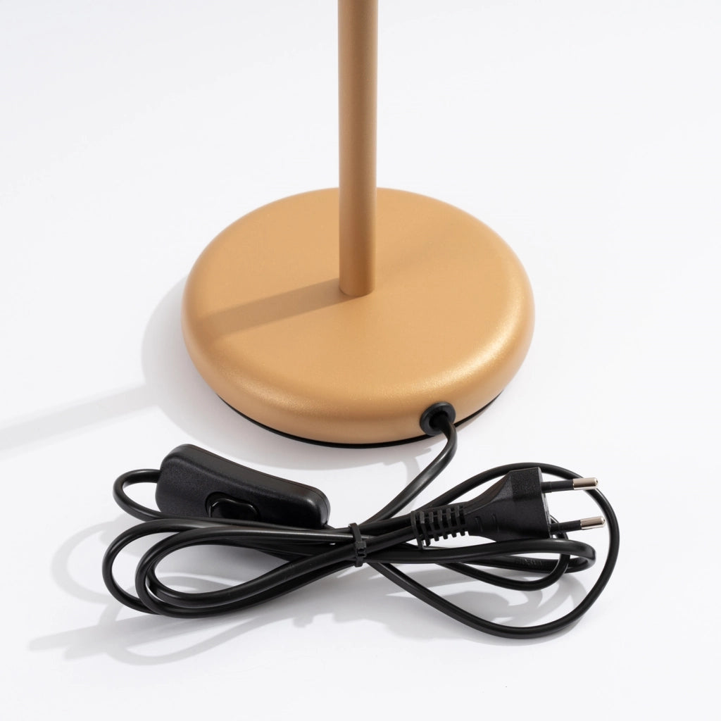 Lampada da scrivania moderna oro snodata GU10 GRAVIO