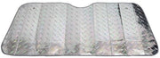 Ombrellone auto per protezione UV - Opvougable - Con chiusura a gomito - Riflettente - Adatto per 130 x 70 cm - Regola temperatura auto - Paracarro