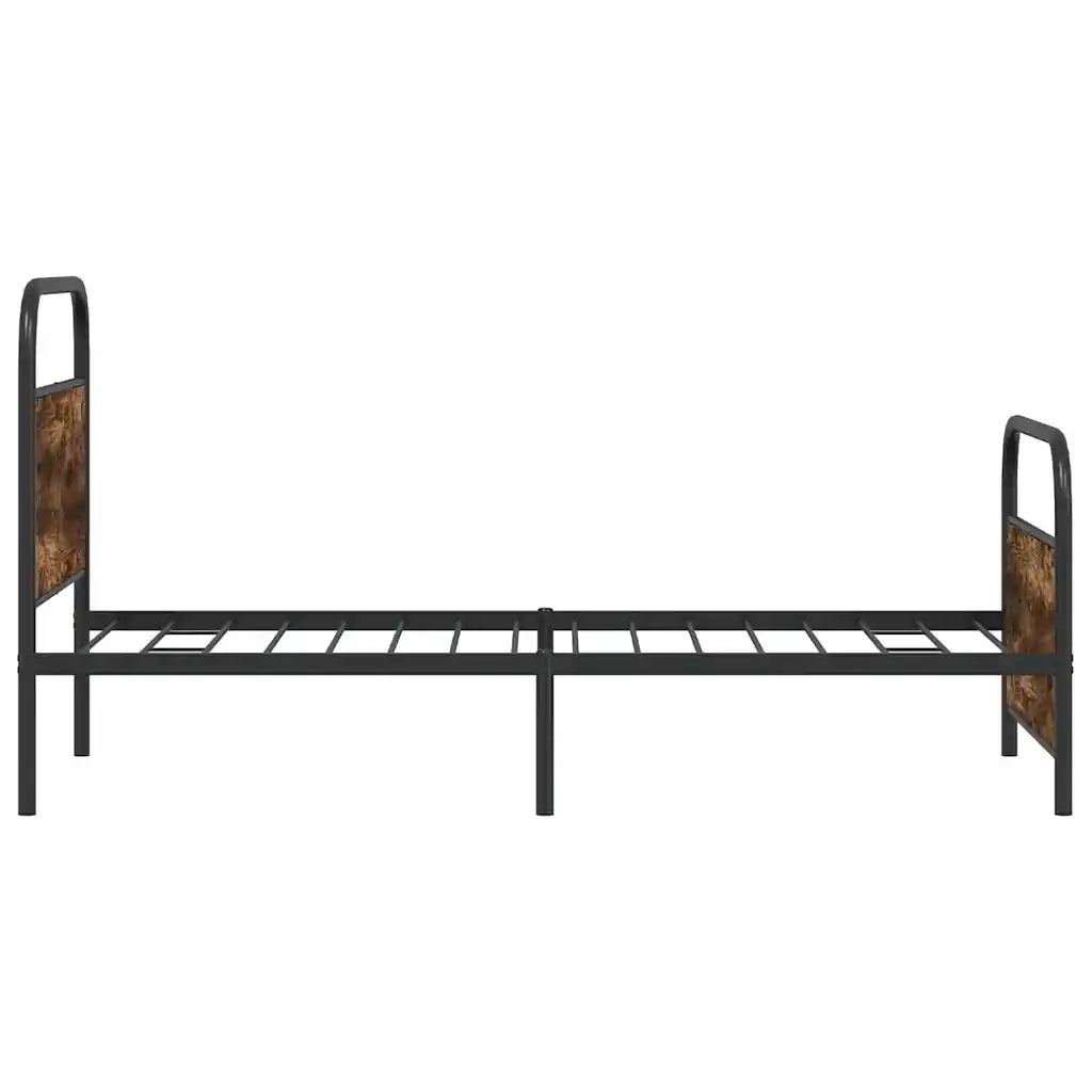 Giroletto senza Materasso Rovere Fumo 100x190 cm in Truciolato 4100221